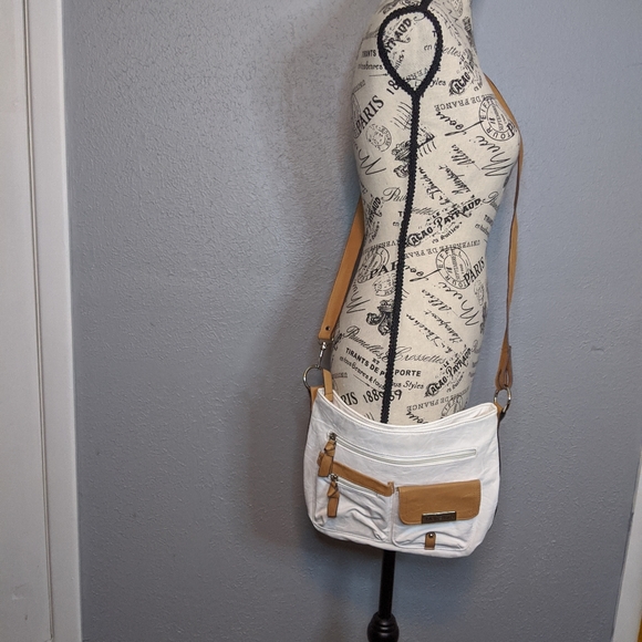 Rosetti Handbags - Rosetti This n That White Convertible Hobo Bag